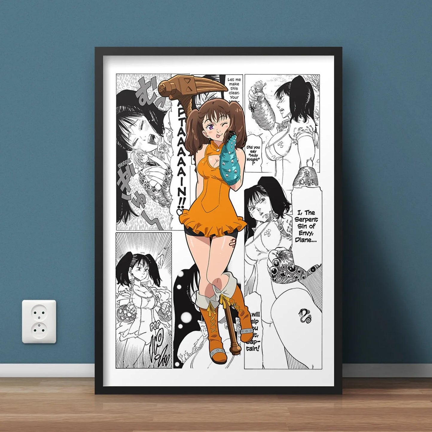 My Hero Academia Canvas Poster  Anime Wall Art for Living  Kids Room Decor