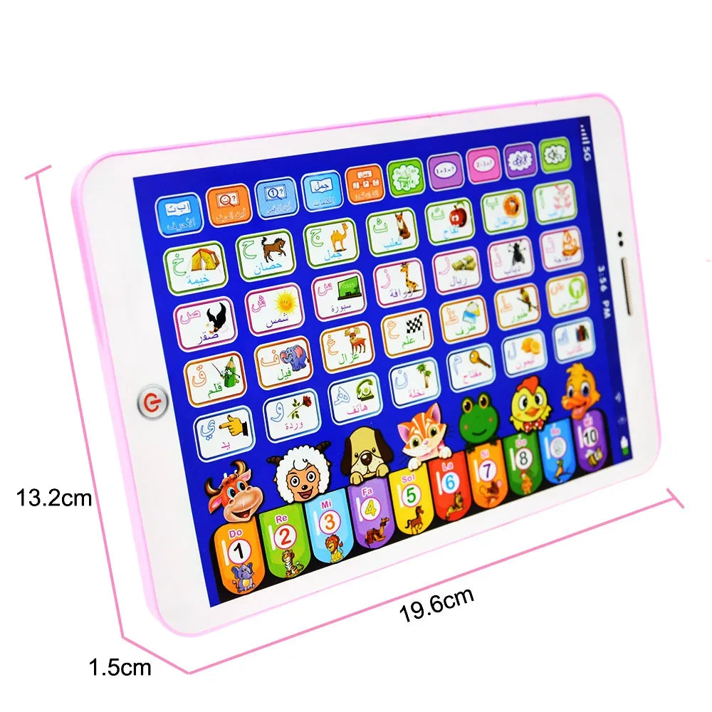 Learning Machine Tablet Interactive Play Pad Kids Language Learning Toy Laptop Pad Learning Educational Toys for Children Gift