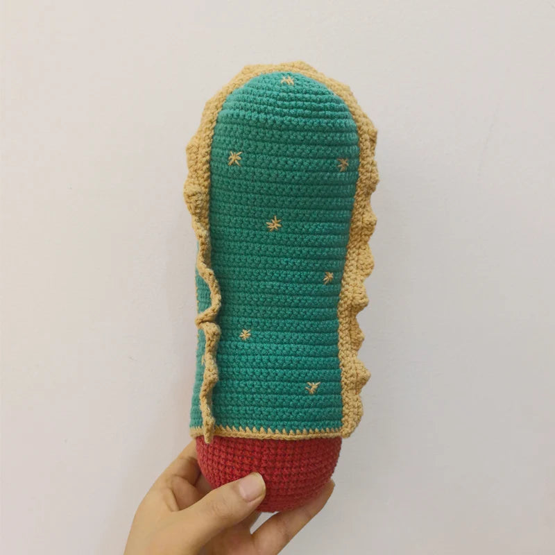 Handmade Crochet Plush Toy Virgen Home Kids Room Decor Birthday Gifts